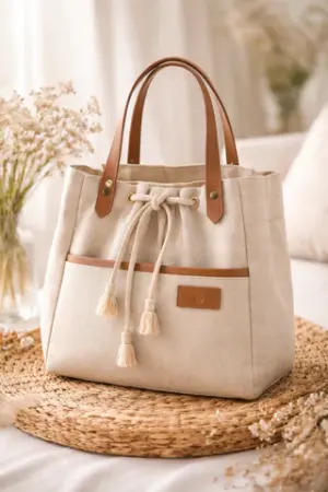 [BRINDE] Bolsa 100% Linho